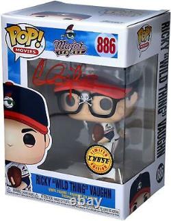 Charlie Sheen Major League Autographed Funko Pop