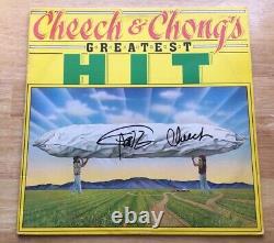 Cheech And Chong's Signed Greatest Hit Vinyl Record! Cheech Marin & Tommy Chong