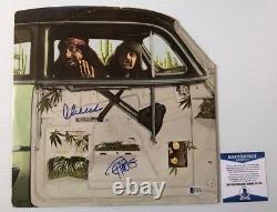 Cheech Marin and Tommy Chong Signed Autographed Vinyl Record BECKETT COA 4