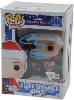 Chevy Chase Christmas Vacation Autographed #242 Clark Griswold Funko Pop! BAS