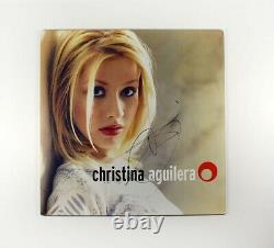 Christina Aguilera Autographed Signed Album LP Record Vinyl Authentic JSA COA