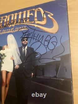 Chromeo Signed Autographed White Women Vinyl LP Record & Calendar To Clayton