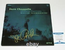 Comedian Dave Chappelle Signed Netflix Vinyl Record Album Lp Beckett Coa Bas