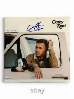 Corey Kent Signed Autographed Blacktop Vinyl Record LP JSA Authenticated Rare