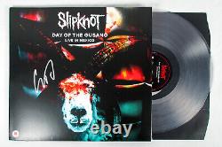 Corey Taylor Signed Autographed Slipknot Day of the Gusano Clear VInyl PROOF BAS