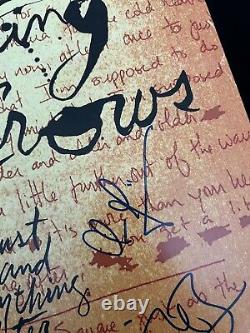 Counting Crows Signed Autographed Vinyl Signed By 3 Adam Duritz JSA COA