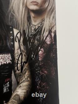 Crashdiet The Savage Playground Signed Autographed Vinyl LP Record Crashdïet
