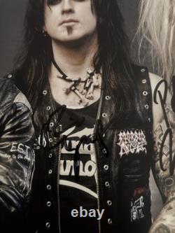 Crashdiet The Savage Playground Signed Autographed Vinyl LP Record Crashdïet