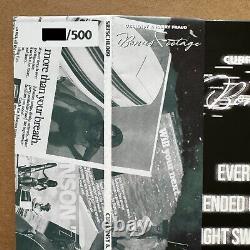 Currensy x Harry Fraud Signed Bonus Footage Silver Vinyl Numbered Obi Record LP