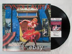 Cyndi Lauper Signed Autographed SHE'S SO UNUSUAL Vinyl Album LP JSA COA