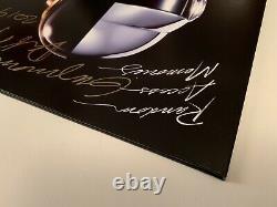 DAFT PUNK signed VINYL Cover RANDOM ACCESS MEMORIES Thomas Guy Grammy 2014