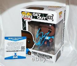 DANIEL KALUUYA Signed Autographed Chris Washington Get Out Funko Pop Beckett PSA