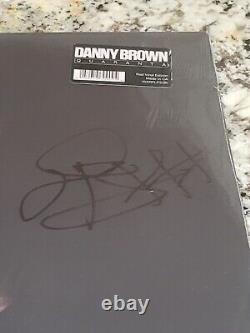 DANNY BROWN Quaranta Vinyl SIGNED / AUTOGRAPHED Red LP SHIPS NOW! 