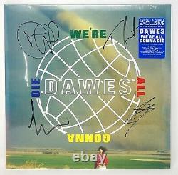 DAWES Signed Autographed LP Vinyl WE'RE ALL GONNA DIE Barnes & Noble Exclusive