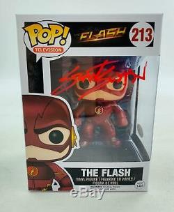 DC CW Flash Funko POP Autographed by Grant Gustin