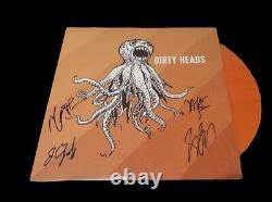 DIRTY HEADS SIGNED Self Titled Vinyl LP record COA Autograph autographed +4