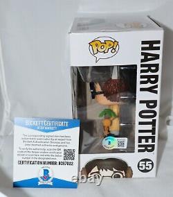 Daniel Radcliffe Signed Autographed Harry Potter Planter Funko Pop Beckett PSA