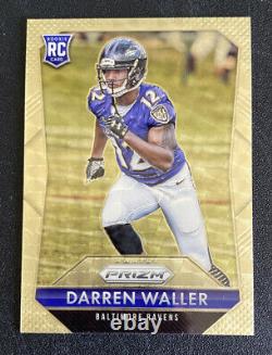 Darren Waller RC 2015 Panini Prizm #221 GOLD VINYL /5 PRIZM SSP EBAY 1/1