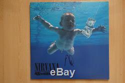Dave Grohl Autogramm signed LP-Cover Nirvana Nevermind Vinyl