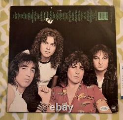 Dave Meniketti signed autographed Y&T Earthshaker vinyl record ACOA COA #SA74902