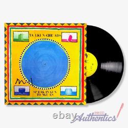 David Byrne Signed Autographed Vinyl LP Speaking In Tongues Talking Heads PSA