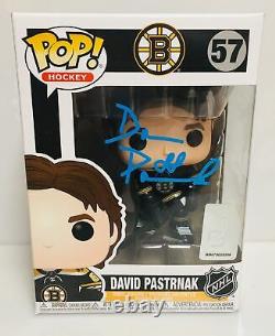 David Pastrnak Boston Bruins Signed Autographed pop Vinyl Hockey Figure