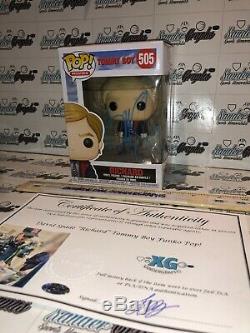 David Spade Tommy Boy Signed Autographed Richard Funko Pop Vinyl Figure #505-coa