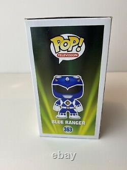 David Yost Autographed Metallic Blue Ranger GS Exclusive Funko Pop Power Rangers