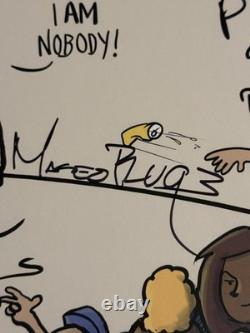 De La Soul Anonymous Nobody 2lp Green Vinyl, 2016 Signed Autographed David Byrne