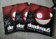 Deadmau5 Random Album Title Red Vinyl Lp Record Amoeba Autographed / Signed