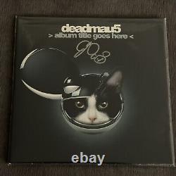 Deadmau5 Rare Signed Album Title Goes Here Blue Vinyl Autographed EDM IN HAND