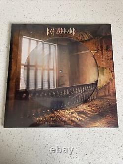 Def Leppard Drastic Symphonies 2lp Vinyl Picture Disc Autographed Signed Coa New