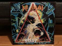 Def Leppard Signed Autographed Hysteria LP VINYL STEVE CLARK RIP RARE x5