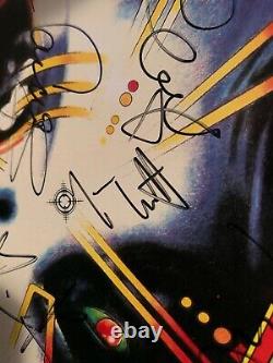 Def Leppard Signed Autographed Hysteria LP VINYL STEVE CLARK RIP RARE x5