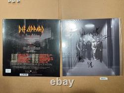 Def Leppard Signed Autographed Vinyl Record LP Greatest Hits 2026 Tour Edition