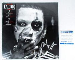 Denzel Curry Signed Autographed TABOO TA13OO Vinyl Album Red Slushie PROOF ACOA