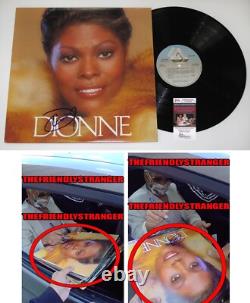 Dionne Warwick signed Autographed DIONNE Vinyl Album EXACT PROOF JSA COA