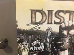 Disturbed Signed Autographed Lp Vinyl Ten Thousand Fists X4 David Draiman Rare