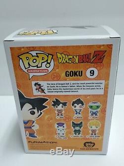 Dragonball Z Goku Signed Sean Schemmel Autographed Funko POP! #09 JSA COA