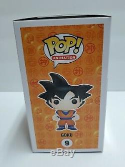 Dragonball Z Goku Signed Sean Schemmel Autographed Funko POP! #09 JSA COA