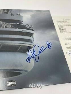 Drake SIGNED Views VINYL RECORD with JSA COA/LOA autograph authentic