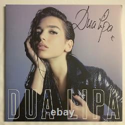 Dua Lipa Signed Vinyl Self Titled PSA/DNA COA Album LP Record Autographed