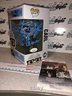 Ed Asner Carl Fredricksen Disney Up Signed Autographed Funko Pop Vinyl Jsa Coa