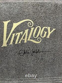 Eddie Vedder autographed Pearl Jam Vitalogy Vinyl record signed in person