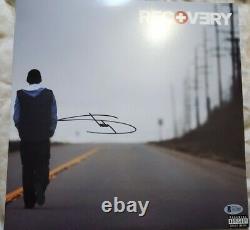 Eminem Signed Autographed Recovery Vinyl BAS LOA