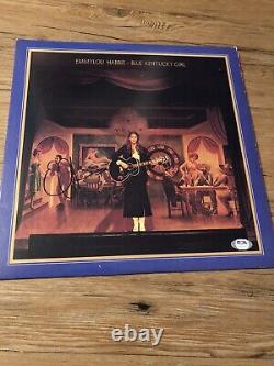 Emmylou Harris Signed Autographed Blue Kentucky Girl Vinyl LP Record PSA
