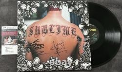 Eric Wilson Jakob Nowell SIGNED SUBLIME Vinyl JSA COA Self Titled Autograph