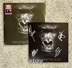Extreme SIGNED Vinyl LP Six RED MARBLE AUTOGRAPHED New PROOF LIMITED EDITION