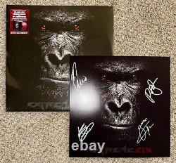 Extreme SIGNED Vinyl LP Six RED MARBLE AUTOGRAPHED New PROOF LIMITED EDITION