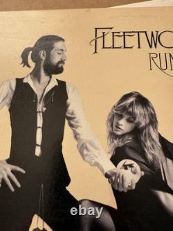 FLEETWOOD MAC Rumours Autographed Signed Vinyl LP By MICK FLEETWOOD. LOOK